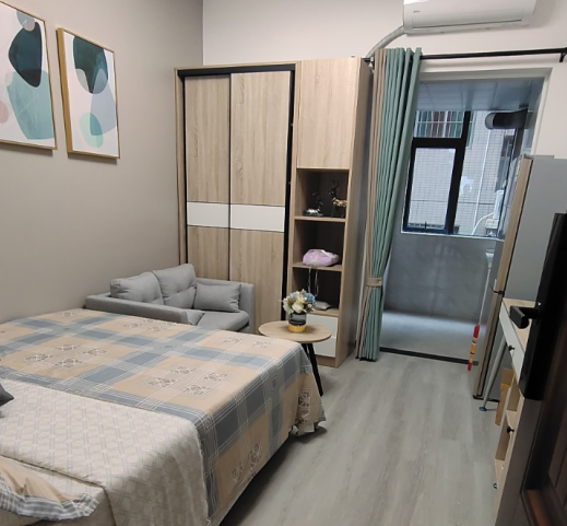 北站御城大單間28—32平方，租金3000元起