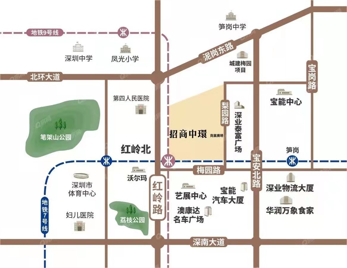 中國人保金融大廈，招商中環(huán)熙悅薈-均價120000元/平