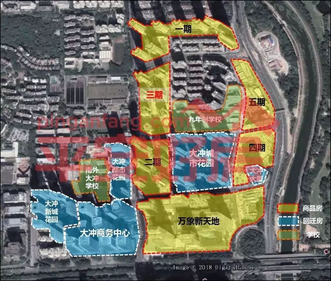 在這份回遷房投資價(jià)值兌現(xiàn)的樓盤(pán)名單上