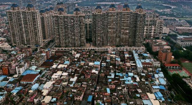 小區房源多為村民安置房